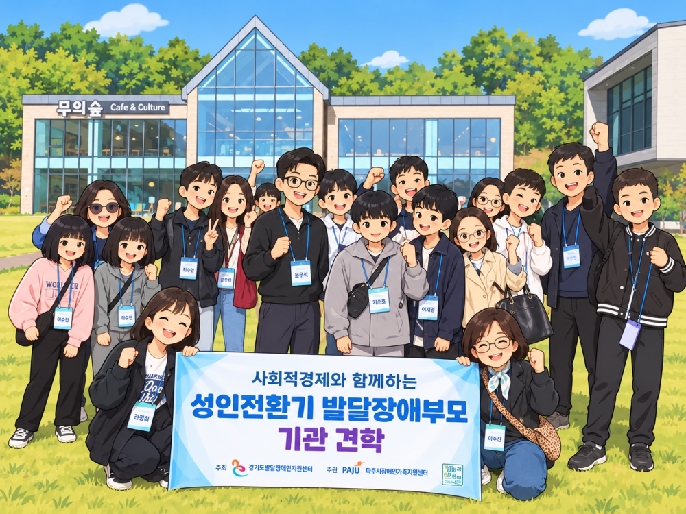 성인전환기 발달장애 부모 대상 사회적경제 기관견학 2회 실시